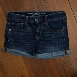American eagle jean shorts